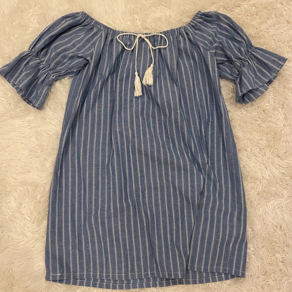 off the shoulder dress